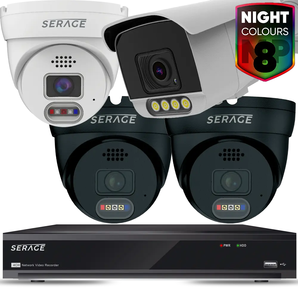 Serage-Smart-AI-HD-4K-8MP-NightColour-CCTV-System