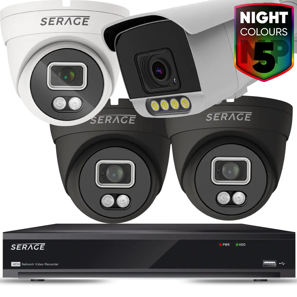 Serage-Smart-AI-HD-5MP-NightColour-CCTV-System